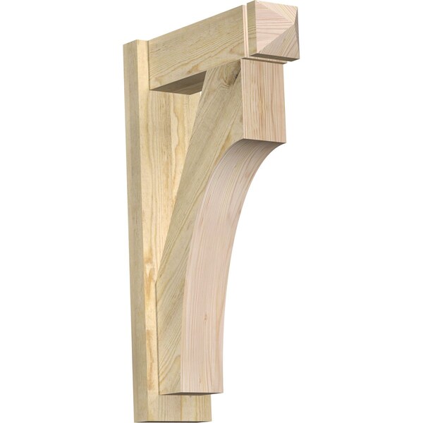 Ekena Millwork Westlake Rough Sawn Arts and Crafts Outlooker, Douglas Fir, 6"W x 18"D x 30"H OUT06X18X30WTL03RDF - main